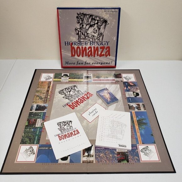 Horse and Buggy Bonanza Card Board Game 2006 - Picture 4 of 5